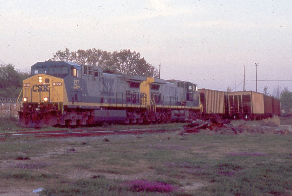 CSX Radium Springs coal train entering the old ACL yard